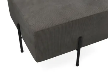 Menard Compact Sittpuff 60 cm Kvadratisk - Mörkgrå - Möbler - Vardagsrum - Stolar & sittmöbler - Sittpuff
