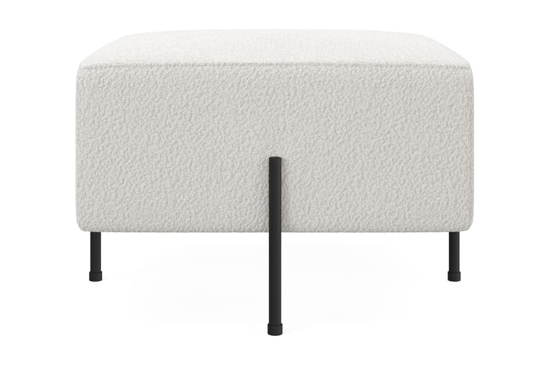 Menard Compact Sittpuff 60 cm Kvadratisk, Vit