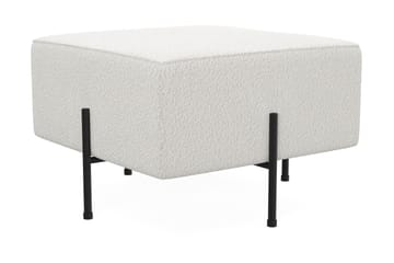 Menard Compact Sittpuff 60 cm Kvadratisk - Vit - Möbler - Vardagsrum - Stolar & sittmöbler - Sittpuff