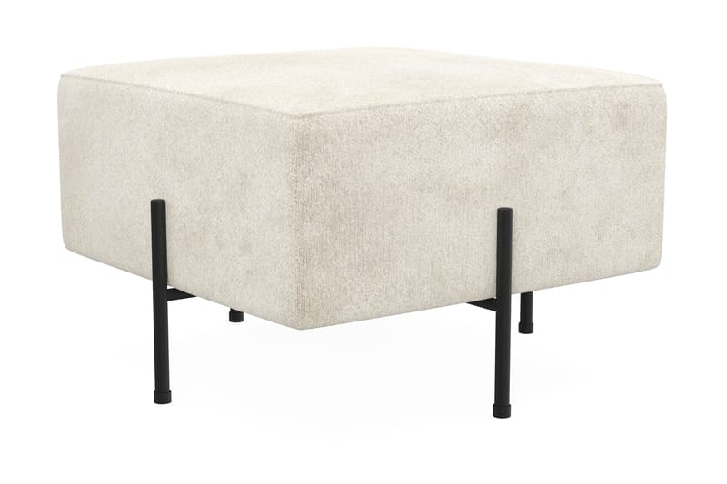 Menard Compact Sittpuff 60 cm Kvadratisk - Vit - Möbler - Vardagsrum - Stolar & sittmöbler - Sittpuff