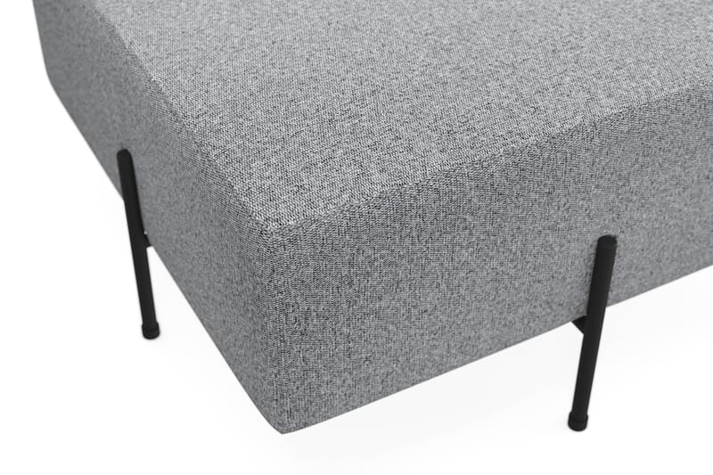 Menard Compact Sittpuff 70 cm Kvadratisk - Grå - Möbler - Vardagsrum - Stolar & sittmöbler - Sittpuff