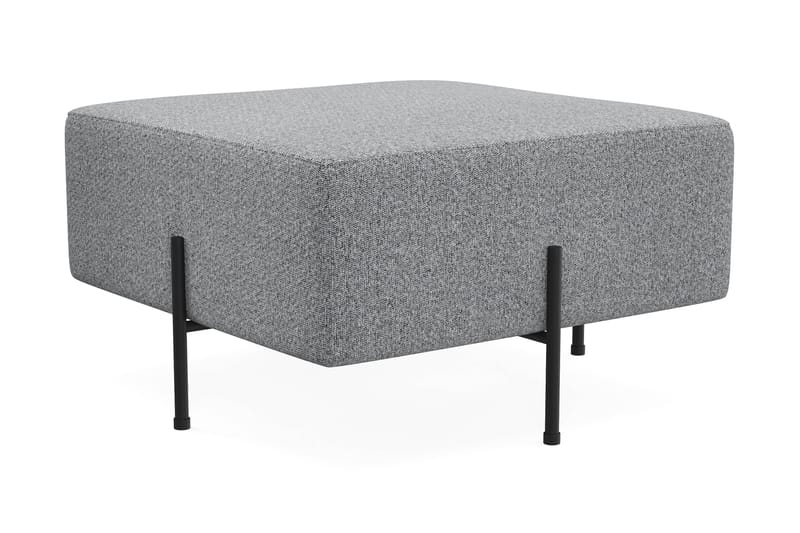 Menard Compact Sittpuff 70 cm Kvadratisk - Grå - Möbler - Vardagsrum - Stolar & sittmöbler - Sittpuff