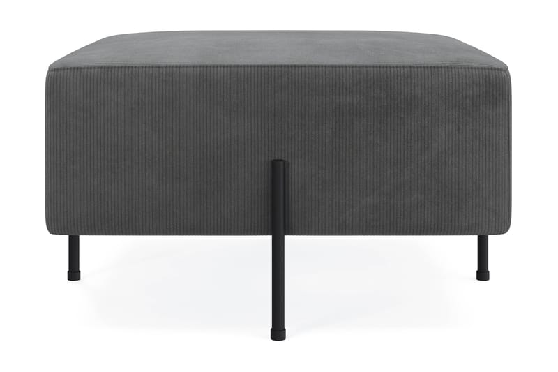 Menard Compact Sittpuff 70 cm Kvadratisk - Grå - Möbler - Vardagsrum - Stolar & sittmöbler - Sittpuff