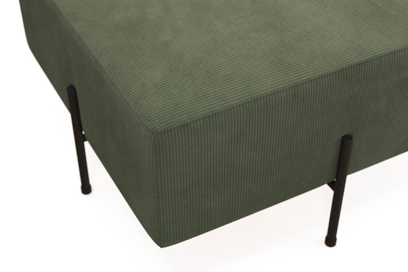 Menard Compact Sittpuff 70 cm Kvadratisk - Grön - Möbler - Vardagsrum - Stolar & sittmöbler - Sittpuff