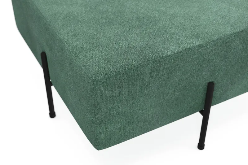 Menard Compact Sittpuff 70 cm Kvadratisk - Grön - Möbler - Vardagsrum - Stolar & sittmöbler - Sittpuff