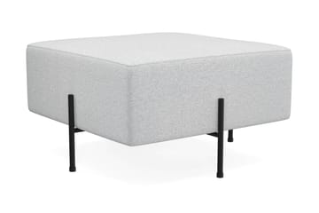 Menard Compact Sittpuff 70 cm Kvadratisk - Ljusgrå - Möbler - Vardagsrum - Stolar & sittmöbler - Sittpuff