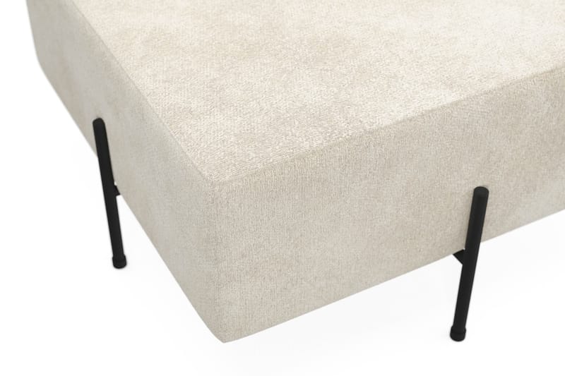 Menard Compact Sittpuff 70 cm Kvadratisk - Vit - Möbler - Vardagsrum - Stolar & sittmöbler - Sittpuff