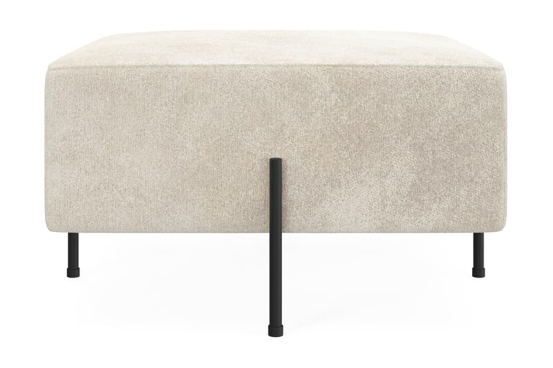 Menard Compact Sittpuff 70 cm Kvadratisk, Vit