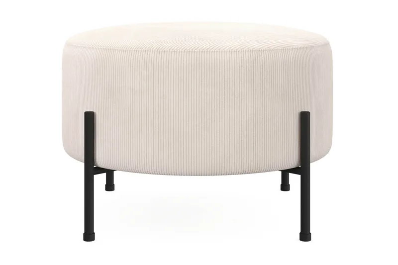 Menard Compact Sittpuff Rund 60 cm, Beige