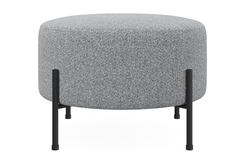 Menard Compact Sittpuff Rund 60 cm, Grå