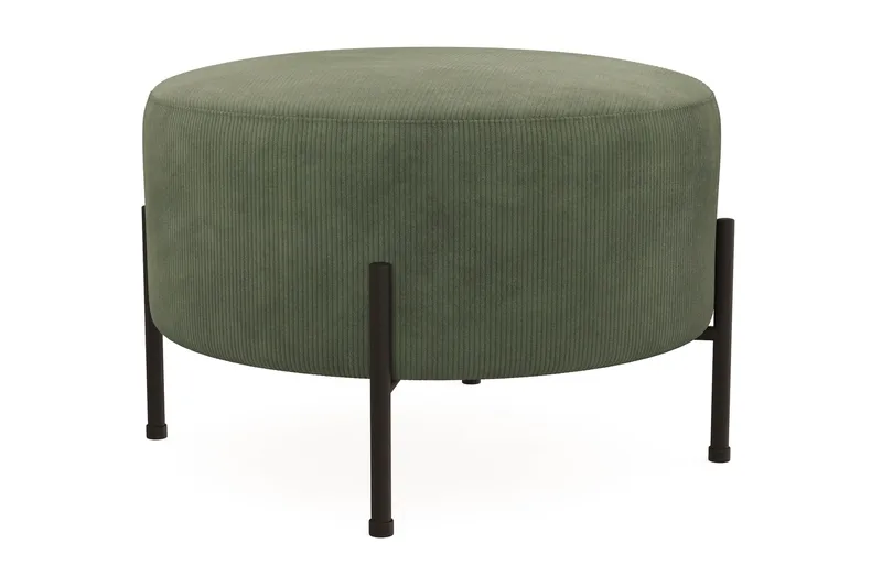 Menard Compact Sittpuff Rund 60 cm - Grön - Möbler - Vardagsrum - Stolar & sittmöbler - Sittpuff