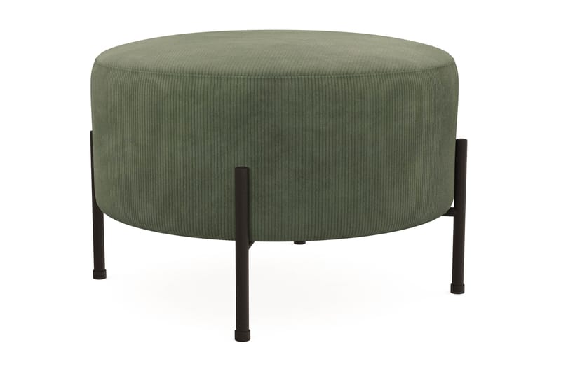 Menard Compact Sittpuff Rund 60 cm - Grön - Möbler - Vardagsrum - Stolar & sittmöbler - Sittpuff