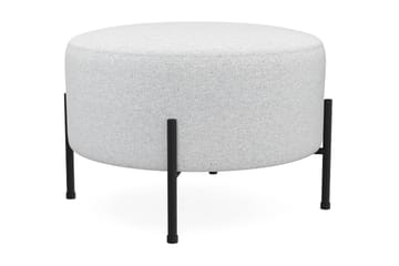 Menard Compact Sittpuff Rund 60 cm - Ljusgrå - Möbler - Vardagsrum - Stolar & sittmöbler - Sittpuff