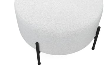 Menard Compact Sittpuff Rund 60 cm - Ljusgrå - Möbler - Vardagsrum - Stolar & sittmöbler - Sittpuff
