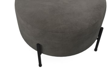 Menard Compact Sittpuff Rund 60 cm - Mörkgrå - Möbler - Vardagsrum - Stolar & sittmöbler - Sittpuff