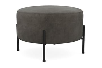 Menard Compact Sittpuff Rund 60 cm - Mörkgrå - Möbler - Vardagsrum - Stolar & sittmöbler - Sittpuff