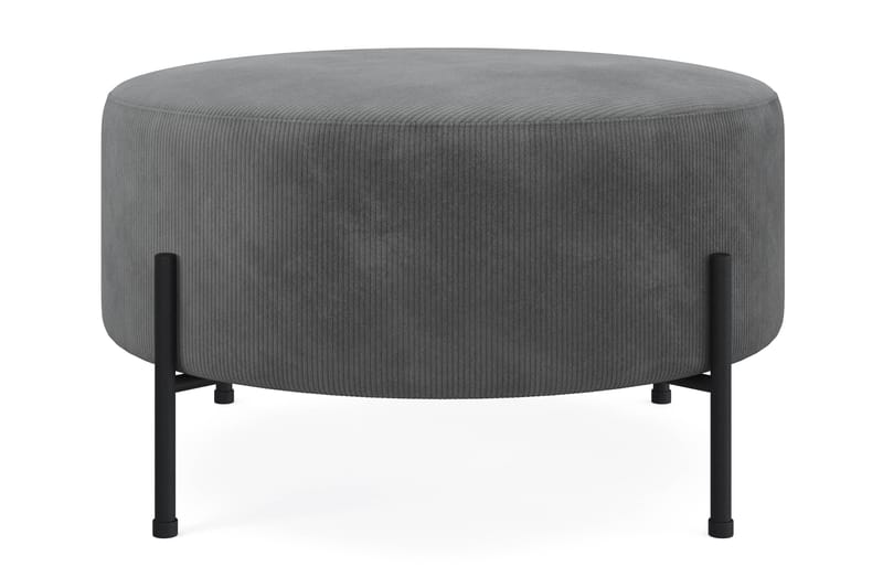 Menard Compact Sittpuff Rund 70 cm, Grå