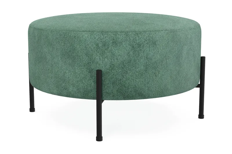 Menard Compact Sittpuff Rund 70 cm - Grön - Möbler - Vardagsrum - Stolar & sittmöbler - Sittpuff