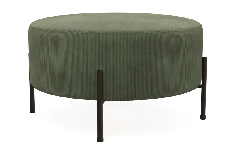 Menard Compact Sittpuff Rund 70 cm - Grön - Möbler - Vardagsrum - Stolar & sittmöbler - Sittpuff
