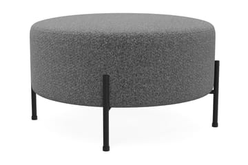 Menard Compact Sittpuff Rund 70 cm - Mörkgrå - Möbler - Vardagsrum - Stolar & sittmöbler - Sittpuff