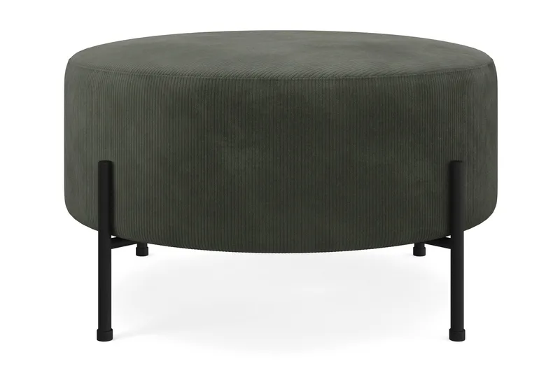 Menard Compact Sittpuff Rund 70 cm, Mörkgrön