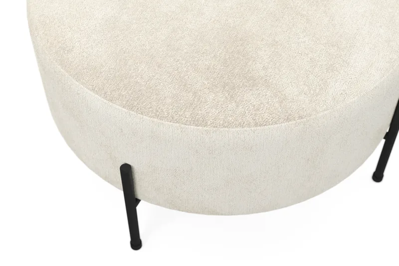 Menard Compact Sittpuff Rund 70 cm - Vit - Möbler - Vardagsrum - Stolar & sittmöbler - Sittpuff