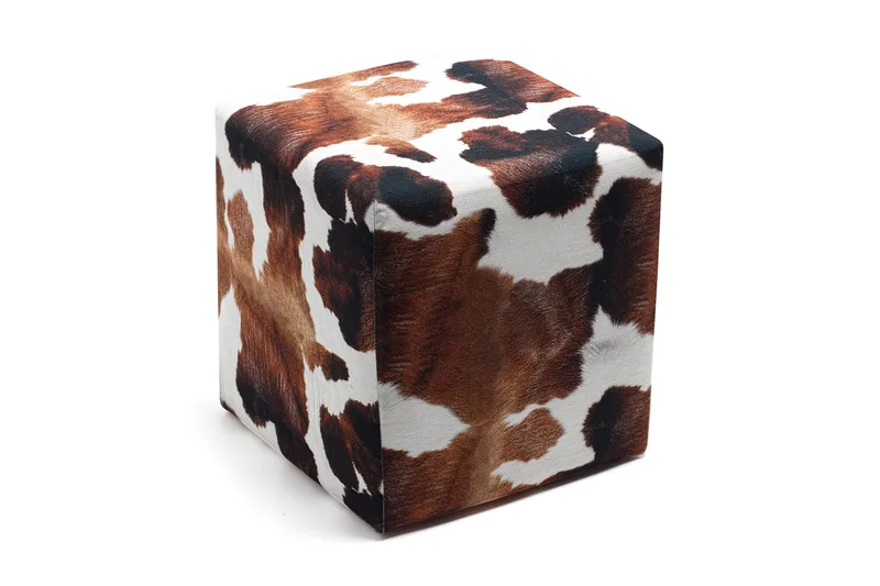 Milkyna Sittpuff, Brun/Vit