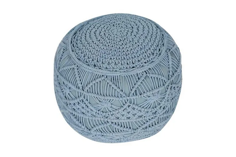 Mogilevsky Sittpuff 40x40 cm, Blå