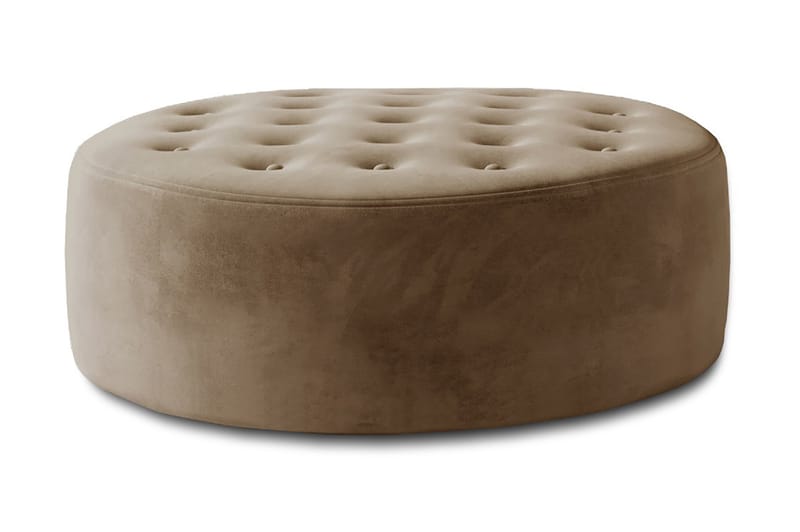 MONTOIS Sittpuff Rund Beige - Sittpuff