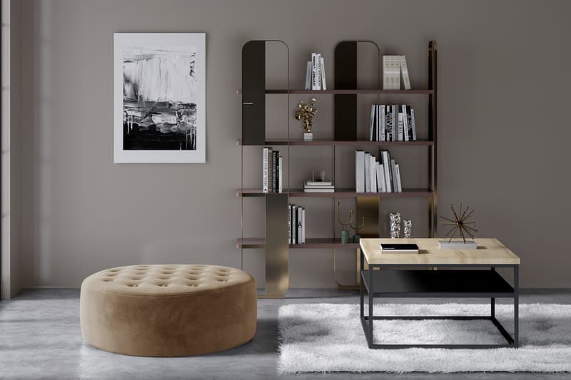 Montyda Sittpuff Rund - Beige - Möbler - Vardagsrum - Stolar & sittmöbler - Sittpuff