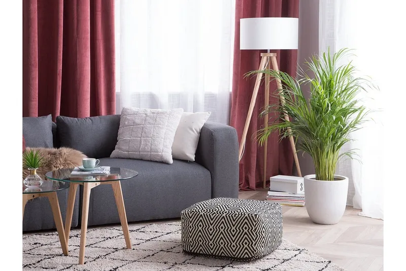 Mukki Sittpuff 50 cm - Svart - Möbler - Vardagsrum - Stolar & sittmöbler - Sittpuff