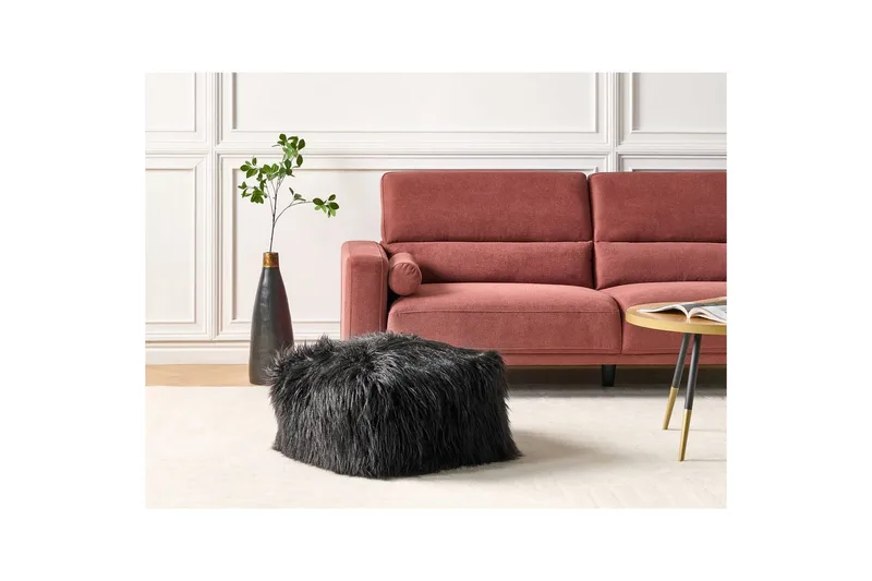 Sittpuff Mukki Svart - Svart - Möbler - Vardagsrum - Stolar & sittmöbler - Sittpuff