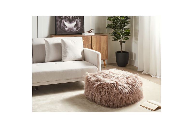 Sittpuff Mukki Taupe - Taupe - Möbler - Vardagsrum - Stolar & sittmöbler - Sittpuff