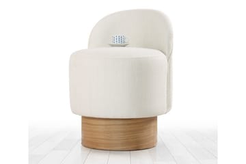 Muktan Sittpuff 47 cm - Cream - Möbler - Vardagsrum - Stolar & sittmöbler - Sittpuff