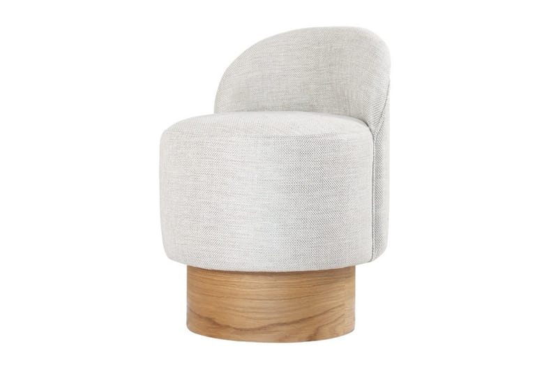 Muktan Sittpuff 47 cm - Ljusgrå - Möbler - Vardagsrum - Stolar & sittmöbler - Sittpuff