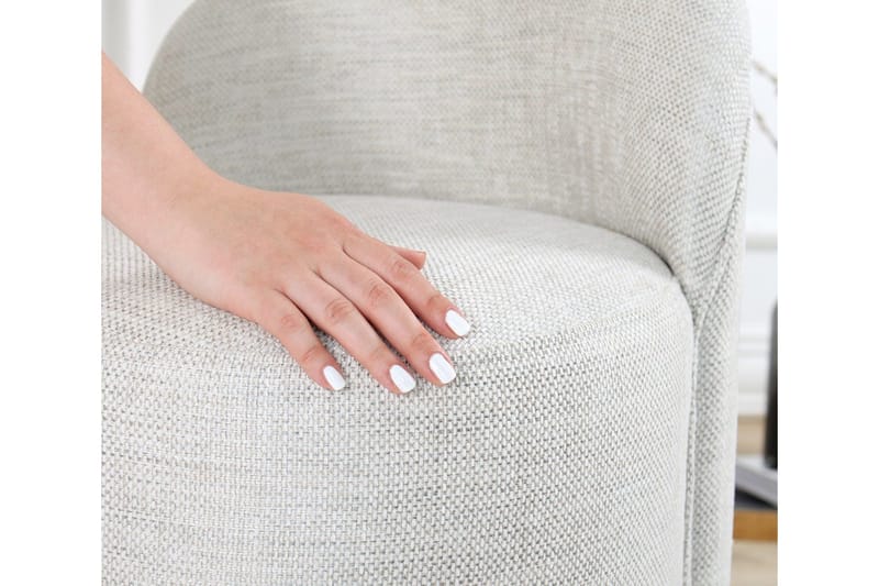 Muktan Sittpuff 47 cm - Ljusgrå - Möbler - Vardagsrum - Stolar & sittmöbler - Sittpuff