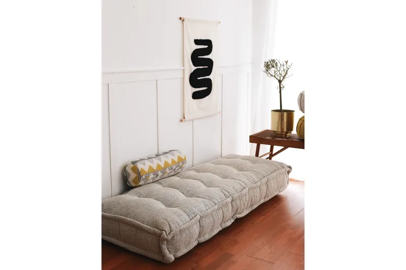 Mulla Sittpuff 180 cm - Grå - Möbler - Vardagsrum - Stolar & sittmöbler - Sittpuff