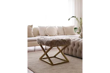 Murmu Sittpuff 50 cm - Brun - Möbler - Vardagsrum - Stolar & sittmöbler - Sittpuff