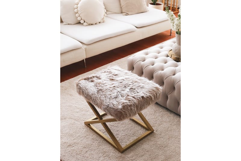 Murmu Sittpuff 50 cm - Brun - Möbler - Vardagsrum - Stolar & sittmöbler - Sittpuff