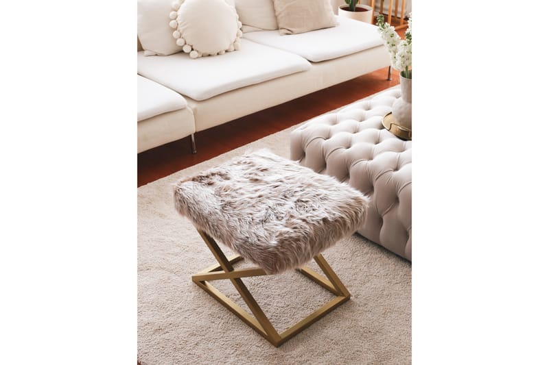 Murmu Sittpuff 50 cm Brun - Möbler - Vardagsrum - Stolar & sittmöbler - Sittpuff