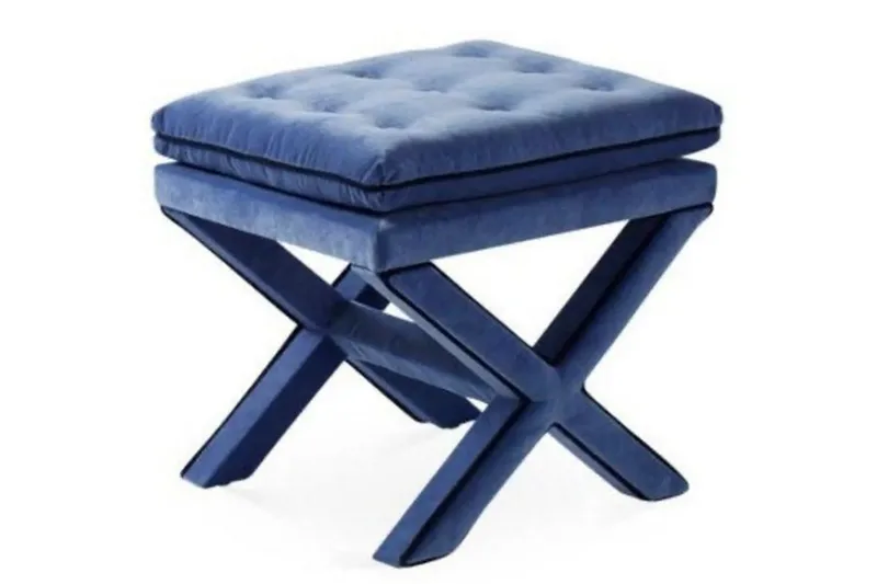 Mursida Sittpuff 60 cm - Blå - Möbler - Vardagsrum - Stolar & sittmöbler - Sittpuff