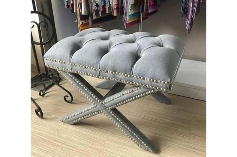 Mursida Sittpuff 60 cm - Grå - Möbler - Vardagsrum - Stolar & sittmöbler - Sittpuff