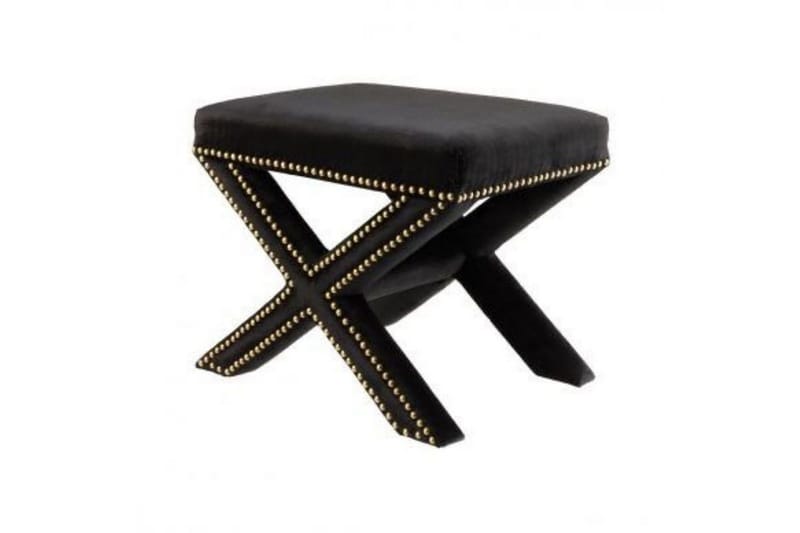 Mursida Sittpuff 60 cm - Guld/Svart - Möbler - Vardagsrum - Stolar & sittmöbler - Sittpuff