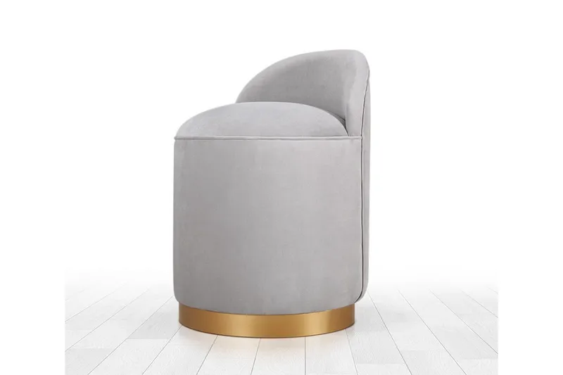 Murwillumbah Sittpuff 45 cm - Grå - Möbler - Vardagsrum - Stolar & sittmöbler - Sittpuff