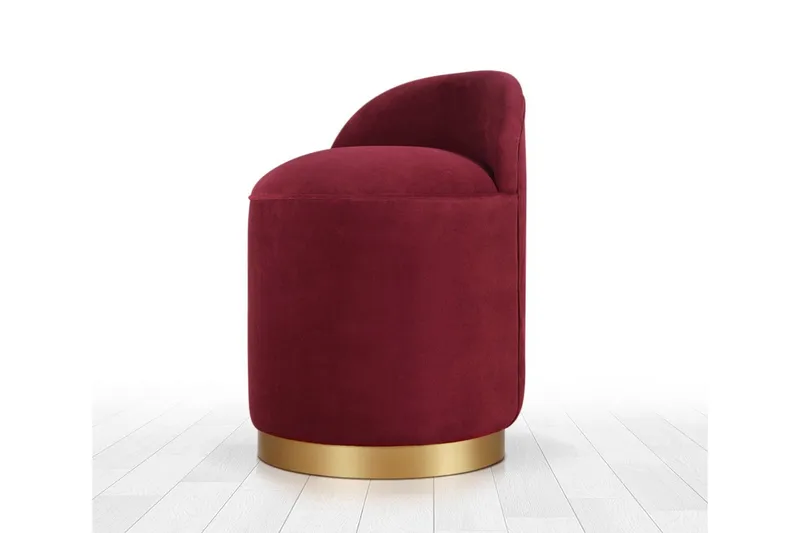 Murwillumbah Sittpuff 45 cm - Röd - Möbler - Vardagsrum - Stolar & sittmöbler - Sittpuff