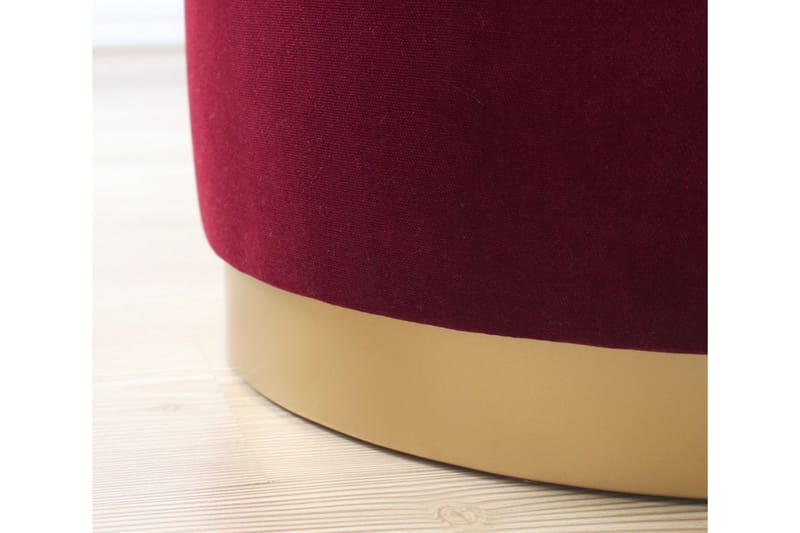 Murwillumbah Sittpuff 45 cm - Röd - Möbler - Vardagsrum - Stolar & sittmöbler - Sittpuff