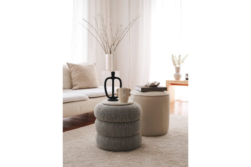 Musibat Sittpuff 40 cm - Grå - Möbler - Vardagsrum - Stolar & sittmöbler - Sittpuff