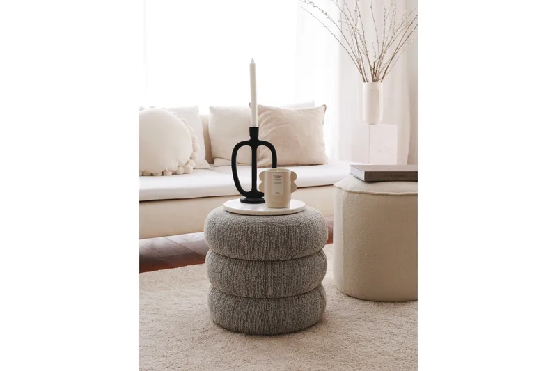 Musibat Sittpuff 40 cm - Grå - Möbler - Vardagsrum - Stolar & sittmöbler - Sittpuff