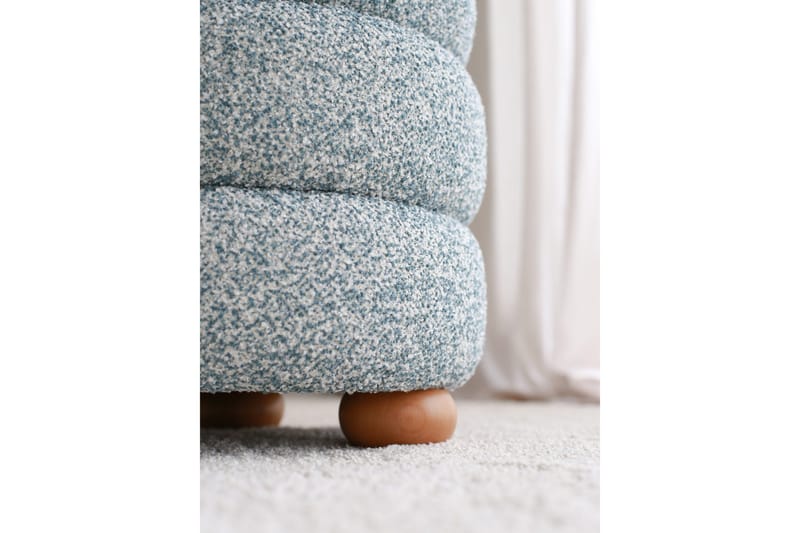 Musibat Sittpuff 42 cm - Blå - Möbler - Vardagsrum - Stolar & sittmöbler - Sittpuff
