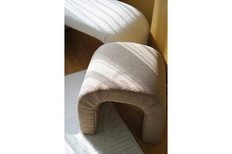 Nagar Sittpuff 51 cm - Brun - Möbler - Vardagsrum - Stolar & sittmöbler - Sittpuff